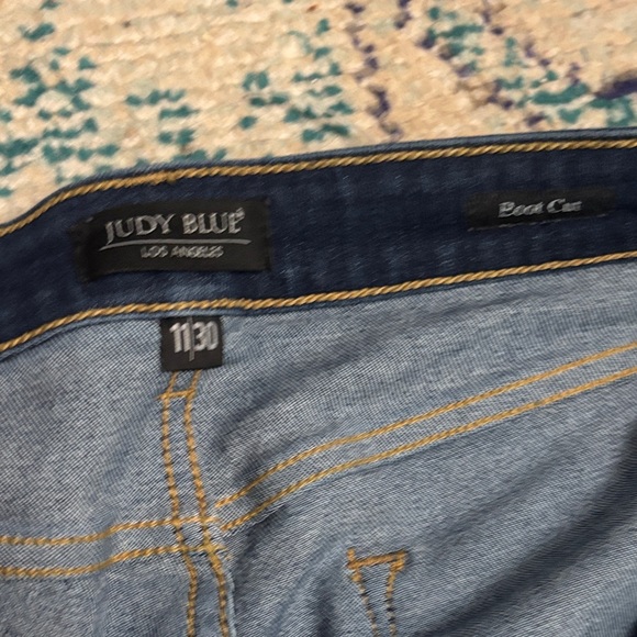 Judy Blue Dark Wash Flare Jeans - Picture 2 of 2